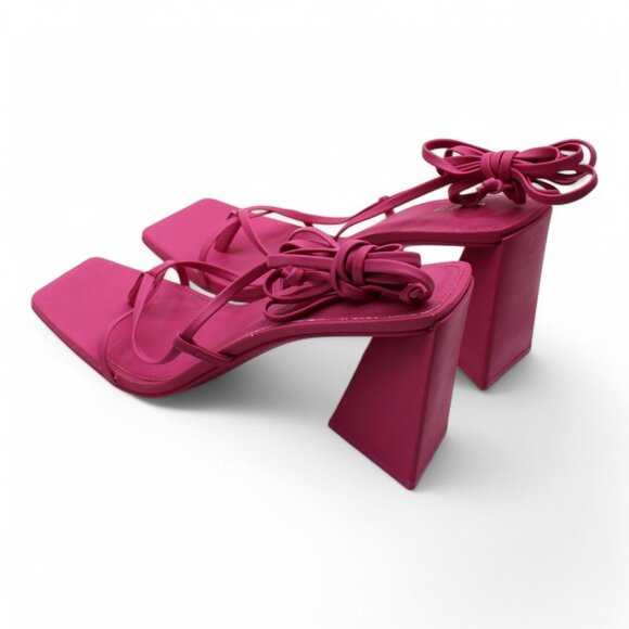 Auroraap Womens Faux Leather Warm Pumps - Picture 7 of 9